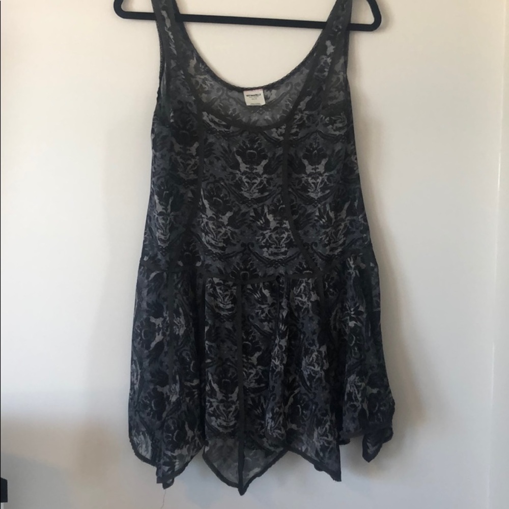 Free People Intimately Sheer Tunic Tank XS PERFECT